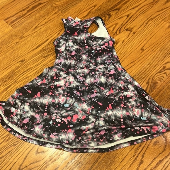 Too Sweet Girl’s Splatter Dress Size 8 - Picture 3 of 4